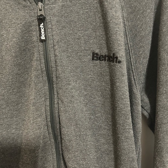 BENCH Jacket, Grey, Fleece, Men’s Size XL - Picture 2 of 6